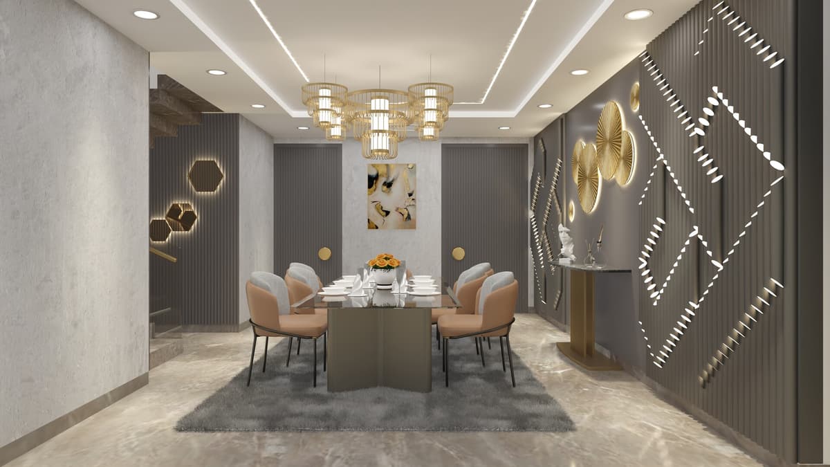 Luxe Linear Dining