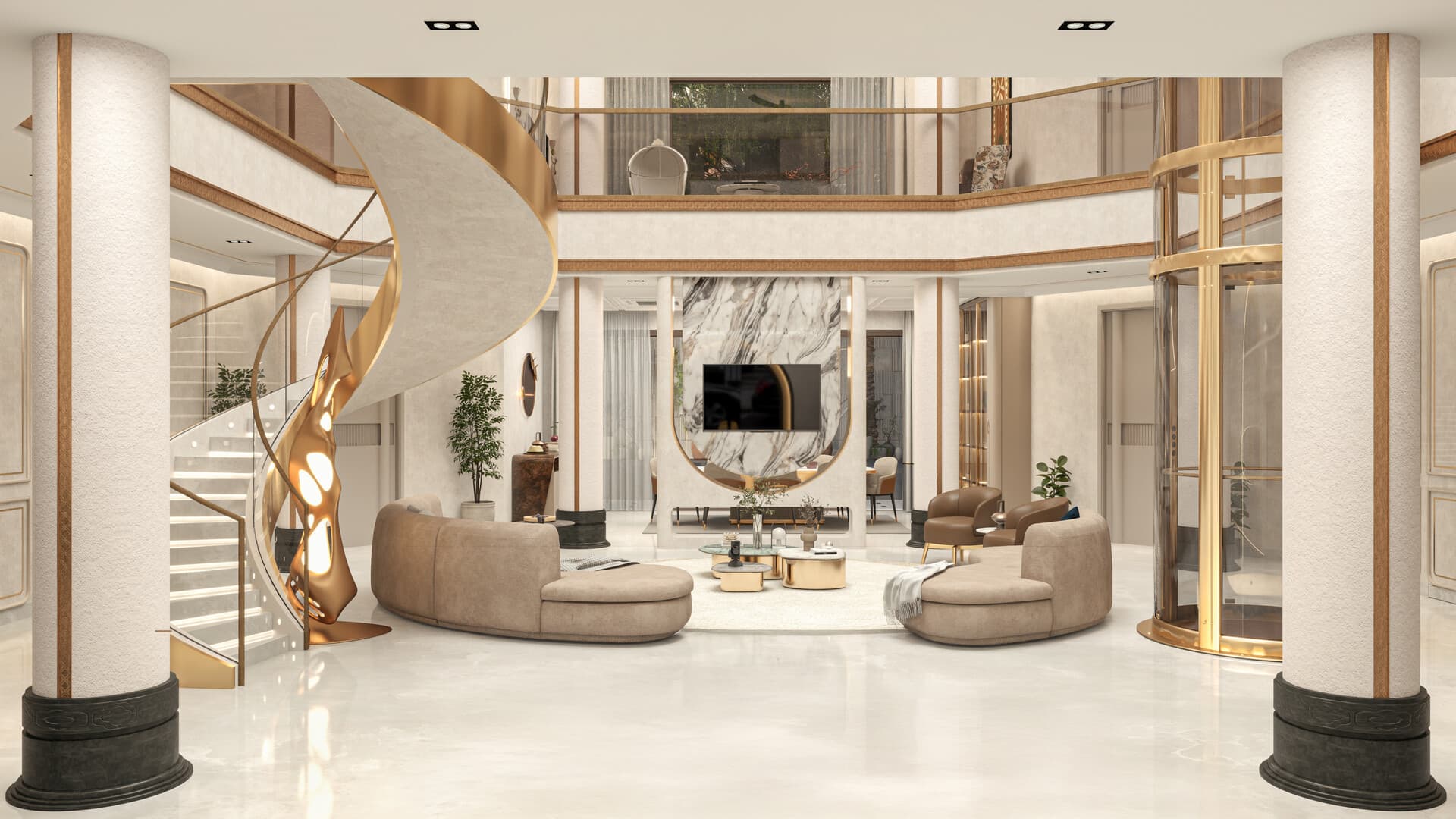 Luxury Duplex Villa